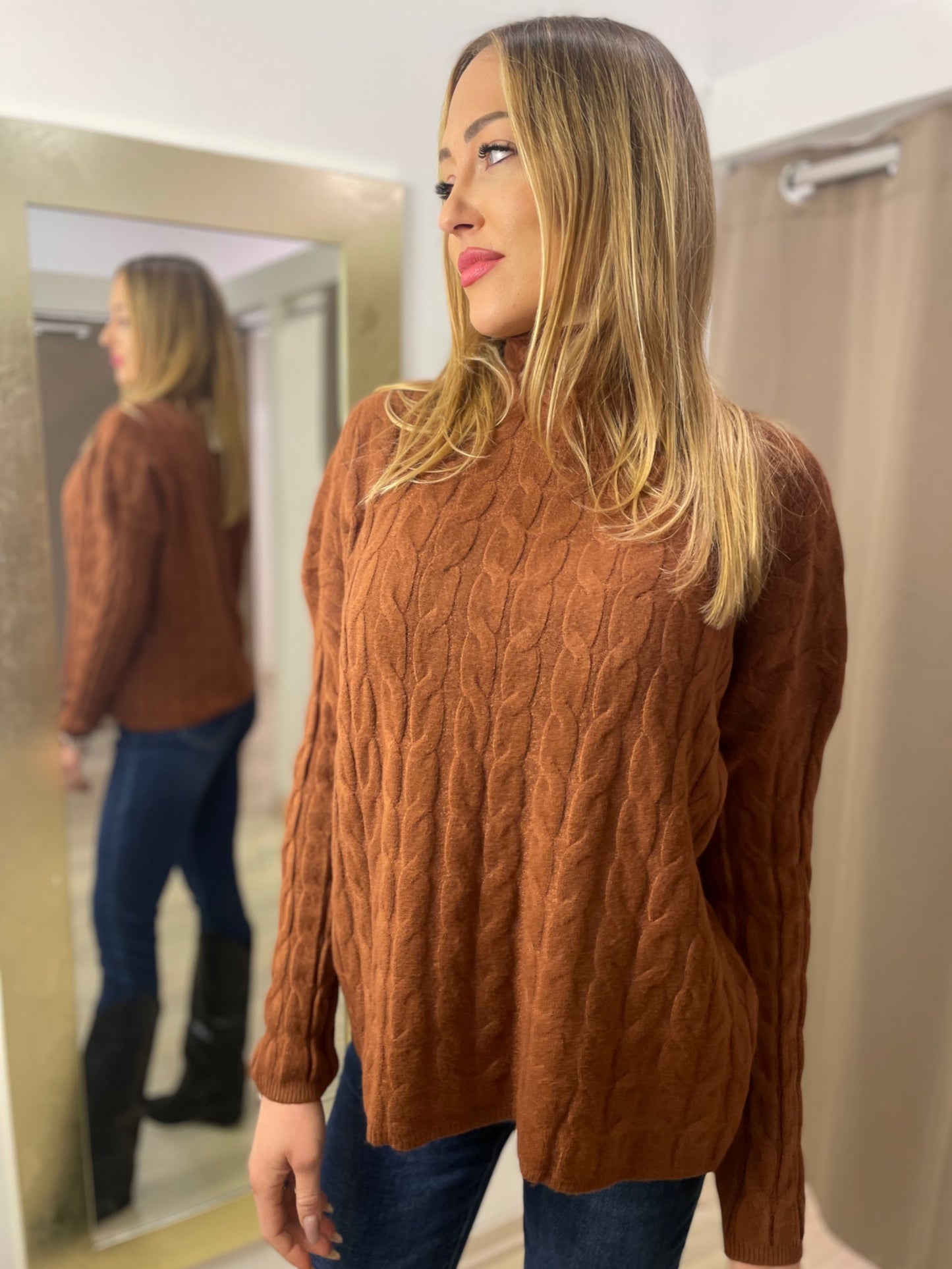 Maglia collo alto