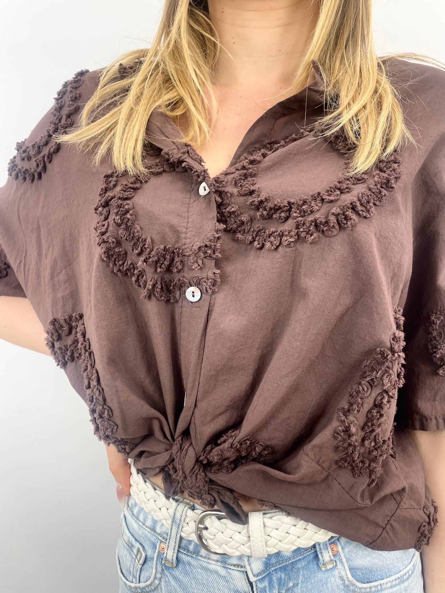 Camicia Ricami