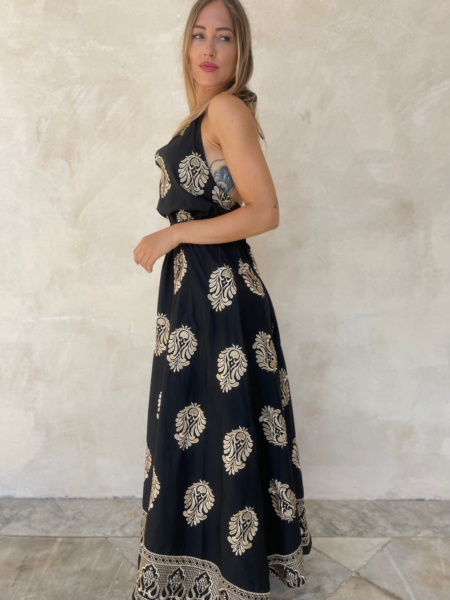 Long dress etnico